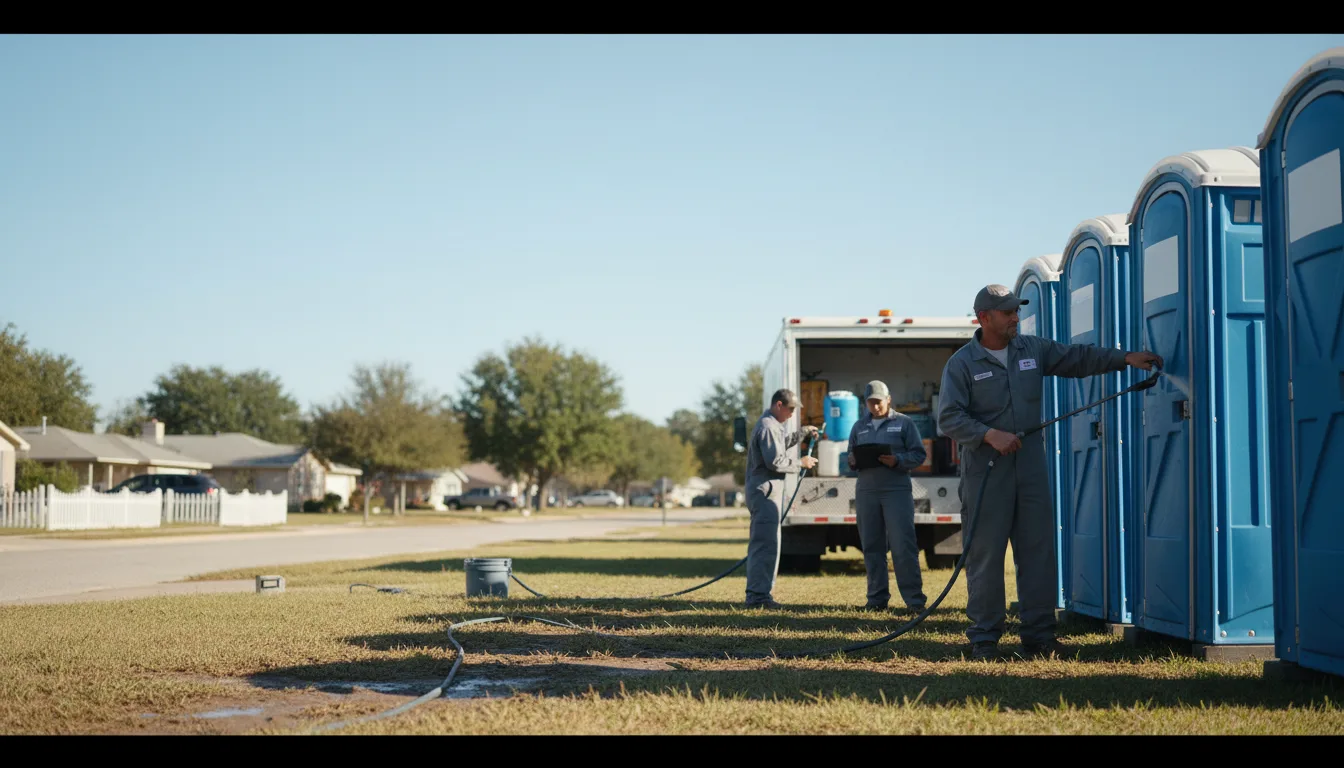 Long-Term Portable Toilet Rental in Palacios, TX near me